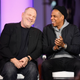 Harvey Weinstein and Jay Z at Time and Punishment: A Town Hall Discussion With Jay Z and Harvey Weinstein on Spike TV at MTV Studios on March 8, 2017, in New York City. (Dave Kotinsky/Getty Images for Spike)